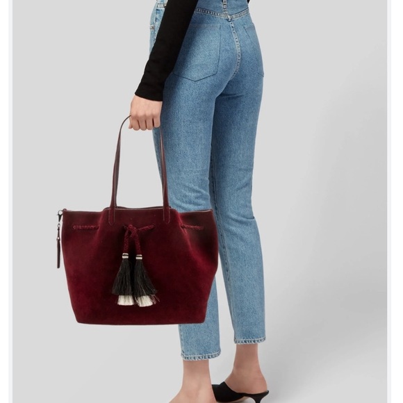 Loeffler Randall Suede Tote Bag - Picture 2 of 9